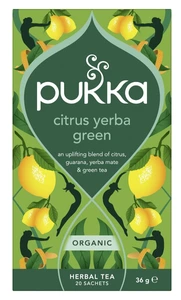 Pukka Citrus Yerba Green 21 poser