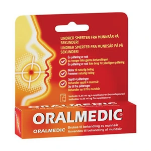 Oralmedic behandling av munnskold 0,35 ml