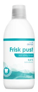 Vidi dental frisk pust fluorskyll 0,2 % 500 ml