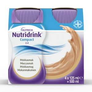 Nutridrink Compact næringsdrikk mokka 4x125 ml