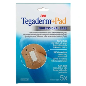 Tegaderm +pad vanntett kompress 9×15