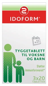 Idoform tyggetab