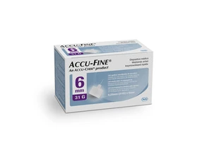 Accu-Fine pennekanyle 31G 6 mm 100 stk