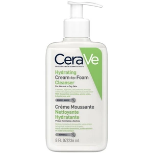 CeraVe Hydrating Cream-to-Foam Cleanser renseskum 236 ml
