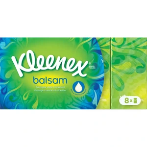 Kleenex balsam lommetørklær 8 pakker med 9 ark