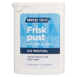 Nycodent Frisk Pust 6,8 mg 50 sugetabletter