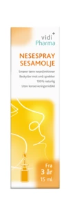 Vidi Pharma nesespray sesamolje 15 ml