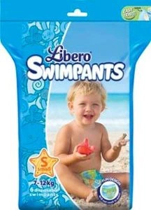 Libero Swimpants S svømmebleier / 7-12kg 6 stk
