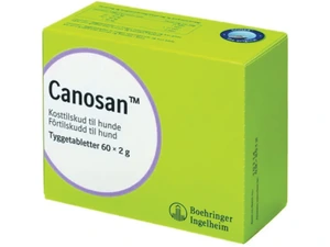 Canosan 2g tyggetabletter fôrtilskudd til hund 60 stk