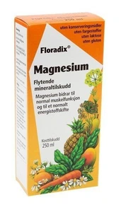 Floradix magnesium mikst oppl 62,5 mg/5 ml