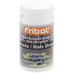 Fribol Hoste/hals drops uten tilsatt sukker blåbær 60 g