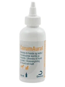 CerumAural vet ørerens hund og katt 118 ml