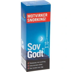 Sov Godt nesespray mot snorking 30 ml