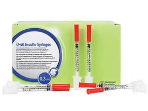 Prozinc U-40 insulinsprøyte 0,3 ml 120 stk