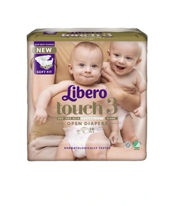 Libero Touch 3 åpne bleier 5-9kg 28 stk