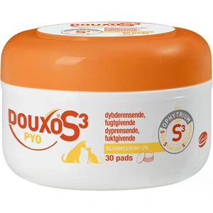 Douxo s3 pyo pads til dyr 30 stk