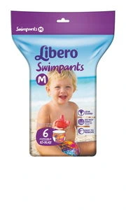 Libero Swimpants M svømmebleier / 10-16kg 6 stk
