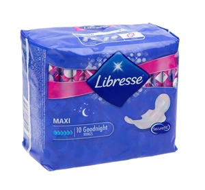 Libresse Maxi Night Wing, 10 stk.