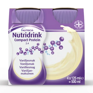 Nutridrink Compact Protein næringsdrikk vanilje 4x125 ml