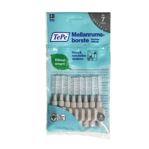 TePe mellomromsbørste 1,3mm grå 8 stk