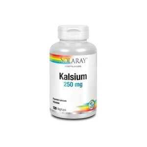 Solaray Kalsium 120 kapsler – Organisk kalsiumsitrat for skjelett og muskelfunksjon