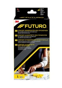 Futuro Comfort albuestøtte med trykkputer str L 1 stk