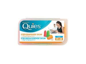 Quies ørepropper mykt skum 3 par