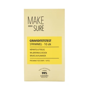 Make Sure Graviditetstest strimmel - 10pk