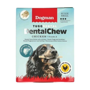 Dogman Tygg Dental tyggepinner med kylling 28 stk