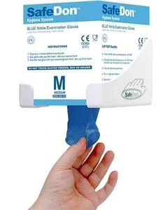 Safedon Nitrilhansker u/pudder, Large, 250 stk