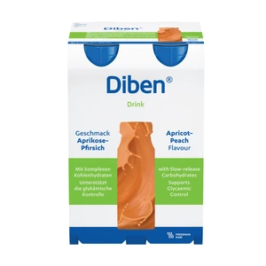 Diben Drink næringsdrikk aprikos-fersken 4x200 ml