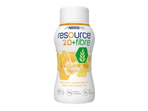 Resource 2.0+Fibre næringsdrikk vanilje 4x200 ml