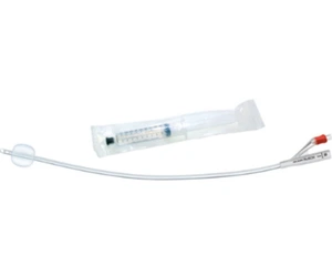 Aquaflate Brillant prefylt kateter mann Ch 18 5 stk