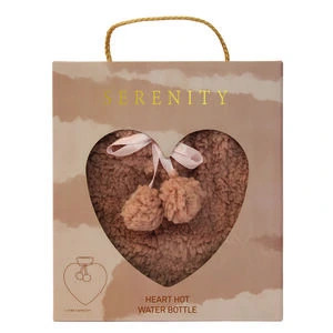 Serenity Heart varmeflaske med trekk