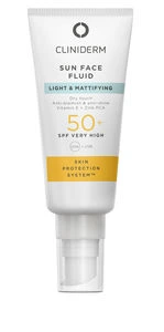 Cliniderm Sun Light&Mattifying Face Fluid SPF50+ 40ml