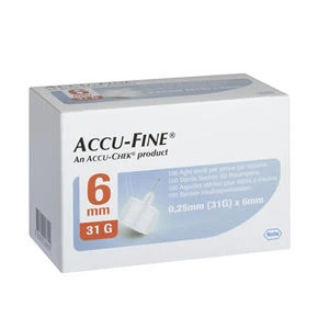 Accu-fine pen needle 31G 6mm