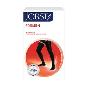 JOBST For Men Lårstrømpe Klasse1, X-Large, sort, 1 par