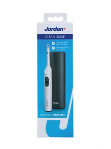 Jordan Clean Smile elektrisk tannbørste sort 1 stk