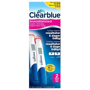 Clearblue Digital ultratidlig graviditetstest 2 stk