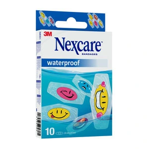 Nexcare Waterproof Smiley plaster 10 stk