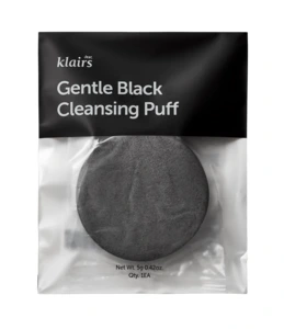 Klairs Gentle Black Cleansing Puff, 1 stk.