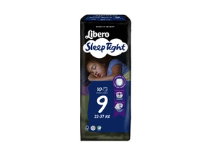 Libero SleepTight 9 nattbleie 22-37 kg 10 stk