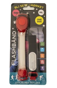 Flashbånd ledlys rød