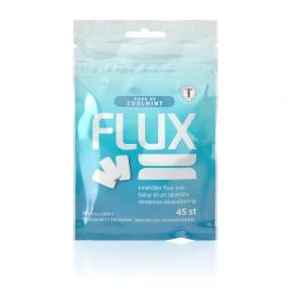 Flux Coolmint tyggegummi i pose 45 stk