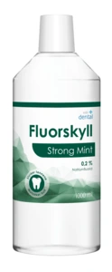 Vidi dental fluorskyll 0,2 % strong mint 1000 ml