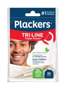 Plackers Tri-line tanntrådbøyler 30 stk