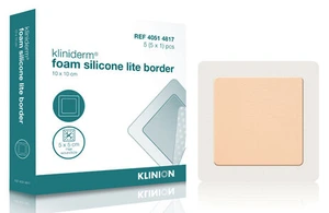 Kliniderm Foa sil lit bor10x10, 5 stk.