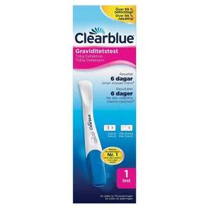 Clearblue Tidlig deteksjon graviditetstest 1 stk