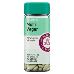 Gevita Multi Vegan 110 tabletter
