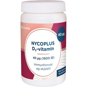 Nycoplus D3-vitamin tab 40 mikrog